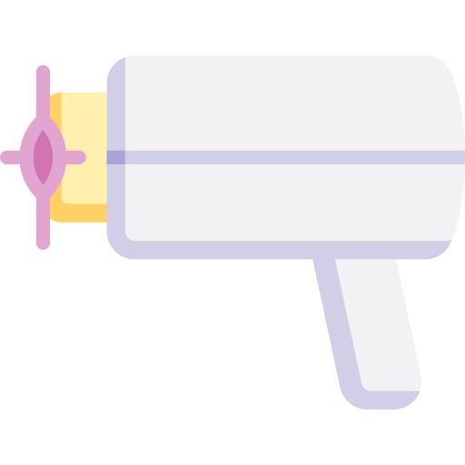 Icône laser médical